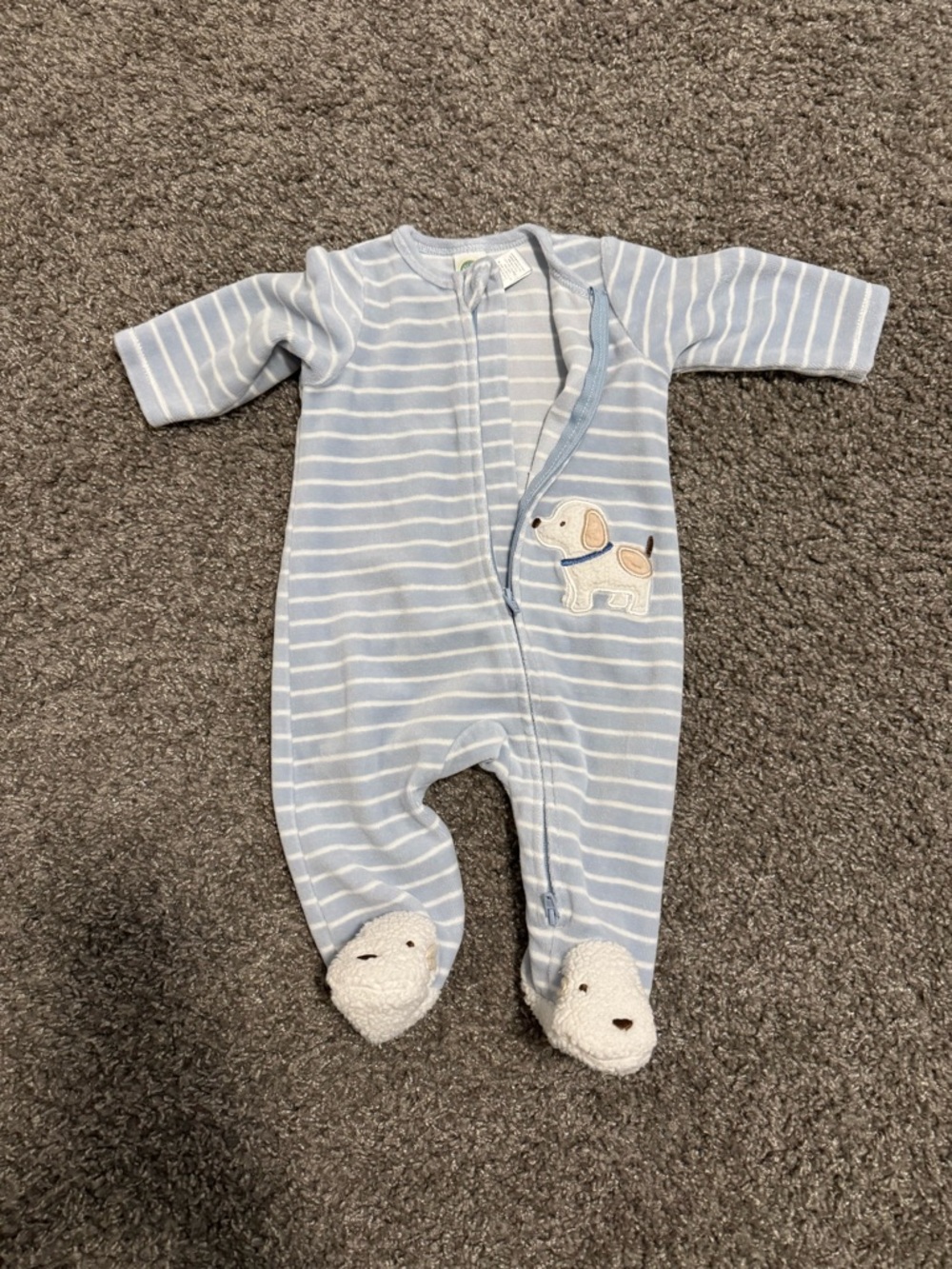 Little Me baby boy sleeper